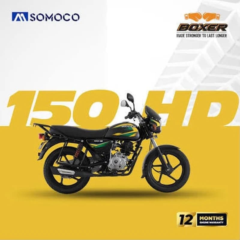 Affiche Officielle Bajaj Boxer 150 HD Somoco