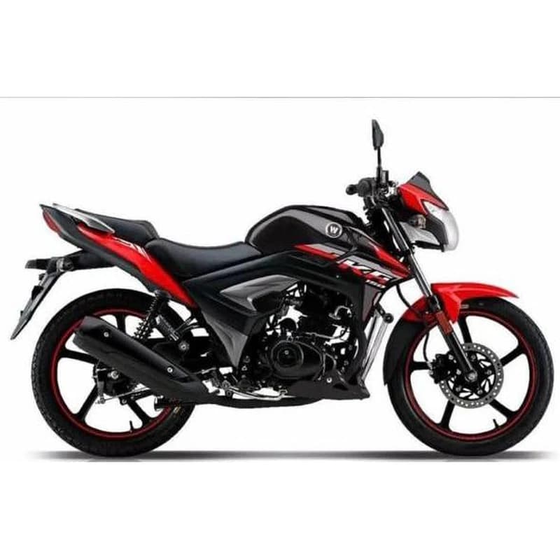 Moto Haojue KA 150 Sport Noir & Rouge