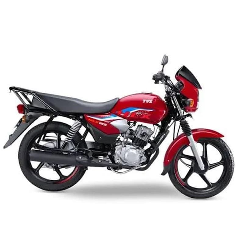 Moto Utilitaire TVS HLX 125 Rouge Vif